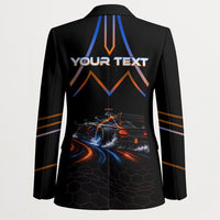 Personalized Night Race Division Motorsport Blazer Futuristic Neon Open Wheel Auto Racing