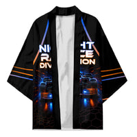 Personalized Night Race Division Motorsport Kimono Futuristic Neon Open Wheel Auto Racing