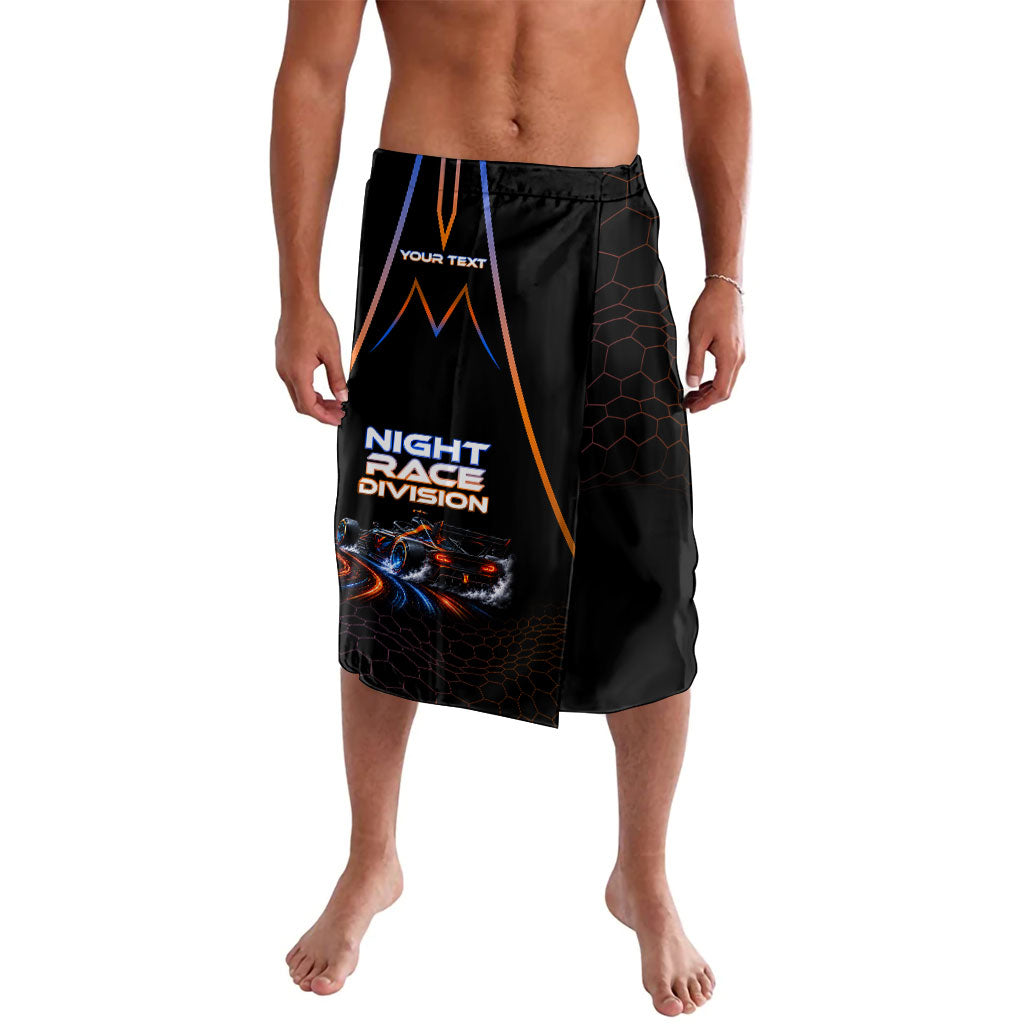 Personalized Night Race Division Motorsport Lavalava Futuristic Neon Open Wheel Auto Racing