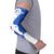 Uruguay Arm Sleeves with Gaucho Rider Illustration Blue White Swirl - Wonder Print Shop