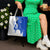Uruguay Tote Bag with Gaucho Rider Illustration Blue White Swirl - Wonder Print Shop