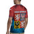 Czech Republic Rugby Jersey with Blue Red Gradient Design and National Coat of Arms - Wonder Print Shop