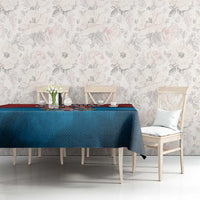 Czech Republic Tablecloth with Blue Red Gradient Design and National Coat of Arms - Wonder Print Shop