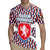 Czech Republic Rugby Jersey with Red Blue Geometric Design and National Lion Shield - Wonder Print Shop