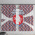 Czech Republic Window Curtain with Red Blue Geometric Design and National Lion Shield - Wonder Print Shop