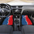 Czech Republic Car Mats with Red Blue Modern Lion Design and Geometric Flag - Wonder Print Shop