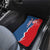 Czech Republic Car Mats with Red Blue Modern Lion Design and Geometric Flag - Wonder Print Shop