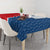 Czech Republic Tablecloth with Red Blue Modern Lion Design and Geometric Flag - Wonder Print Shop
