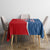 Czech Republic Tablecloth with Red Blue Modern Lion Design and Geometric Flag - Wonder Print Shop