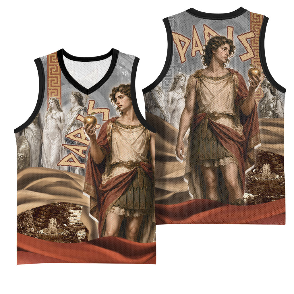 Judgement of Paris Basketball Jersey Ancient Greek Mythology Classical Painting
