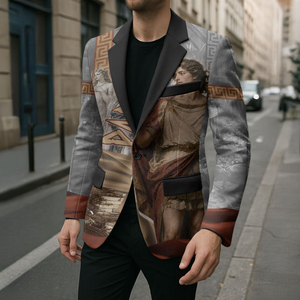 Judgement of Paris Blazer Ancient Greek Mythology Classical Painting