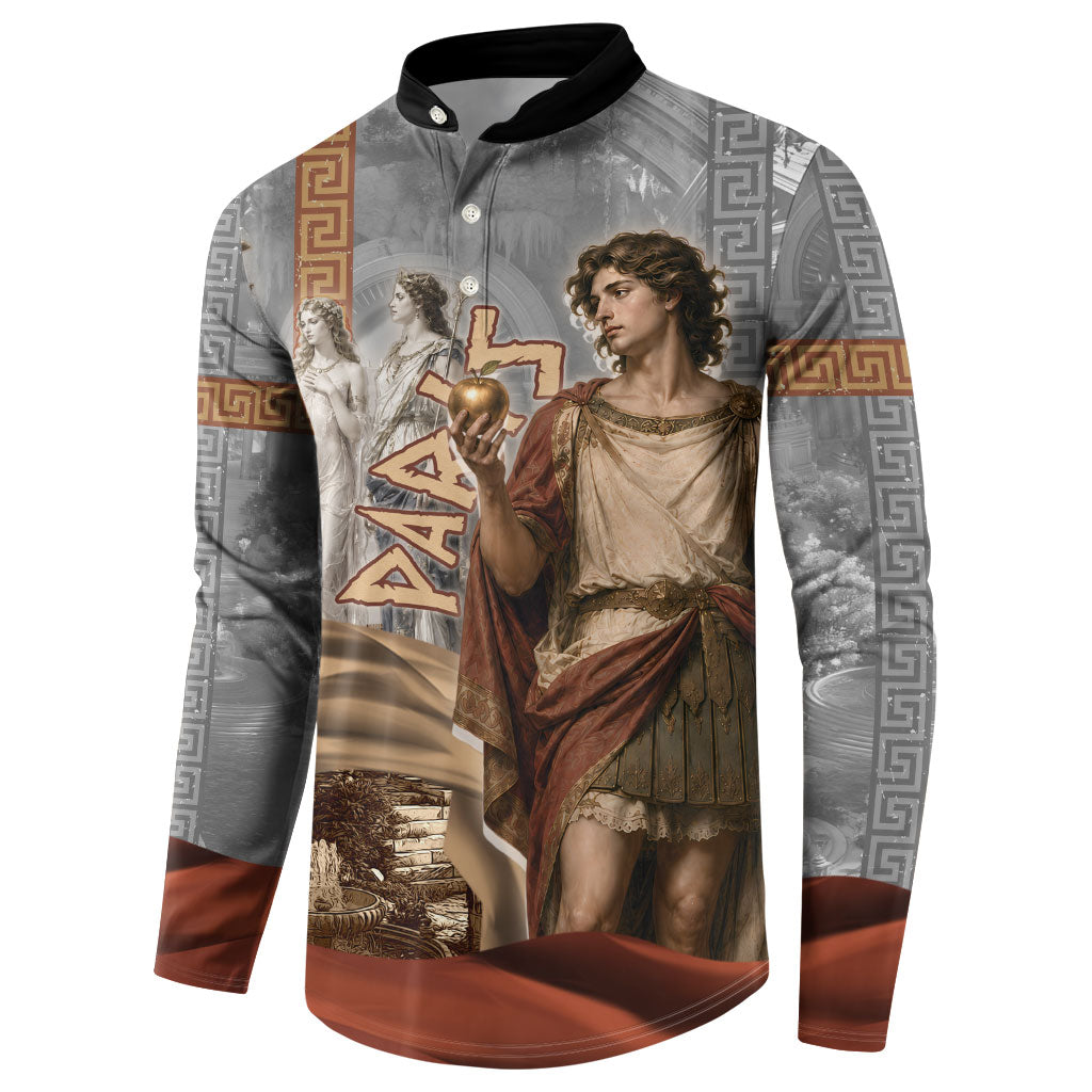Judgement of Paris Button Sweatshirt Ancient Greek Mythology Classical Painting