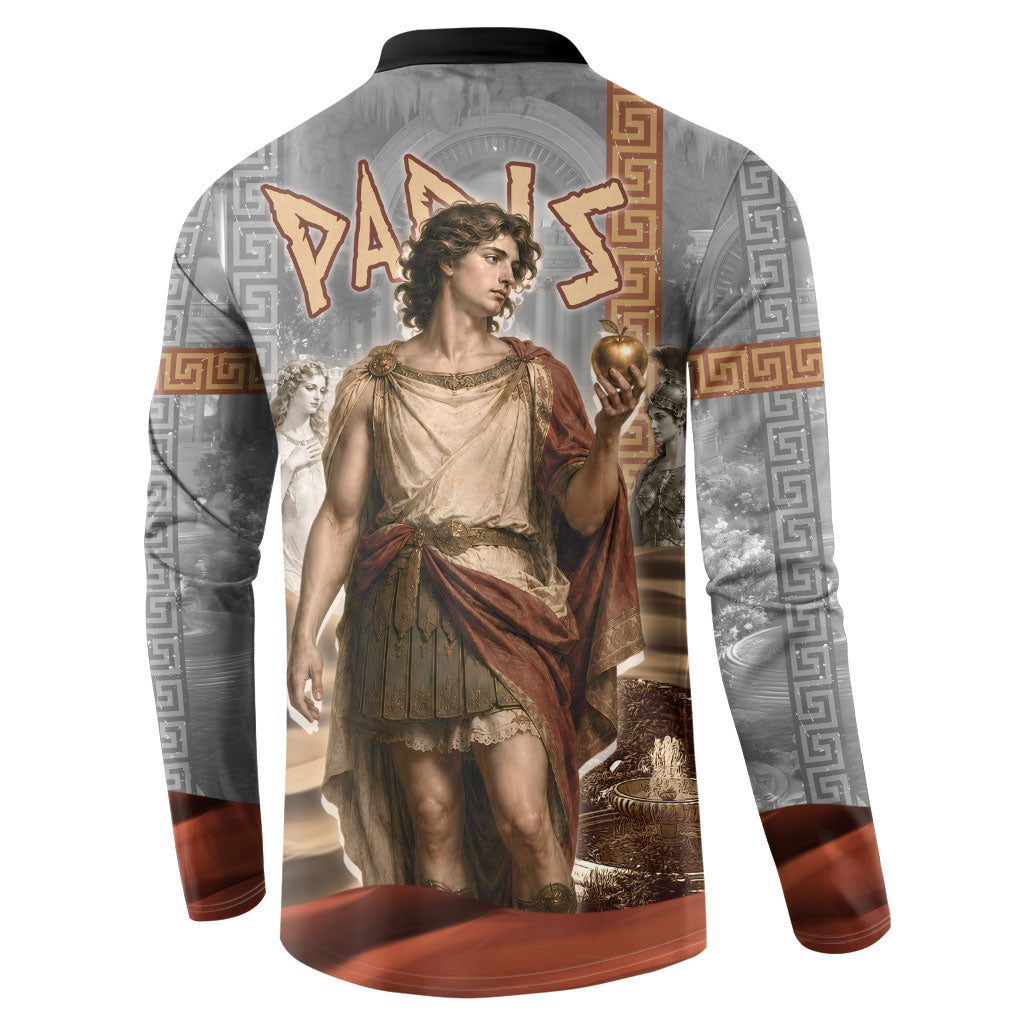 Judgement of Paris Button Sweatshirt Ancient Greek Mythology Classical Painting