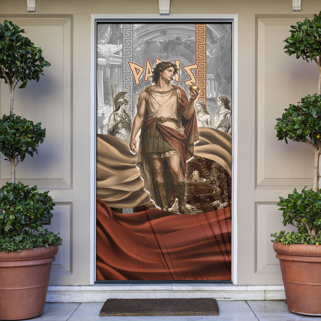 Judgement of Paris Door Cover Ancient Greek Mythology Classical Painting