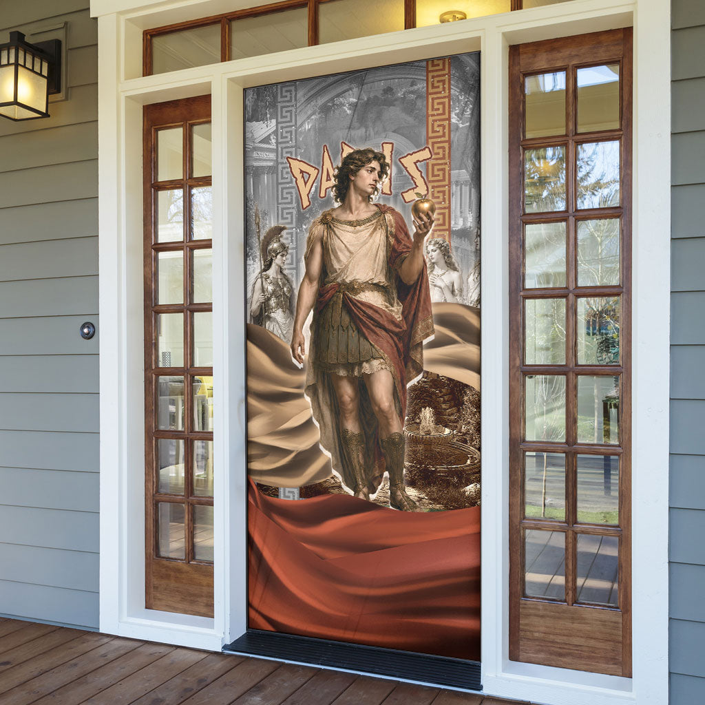 Judgement of Paris Door Cover Ancient Greek Mythology Classical Painting