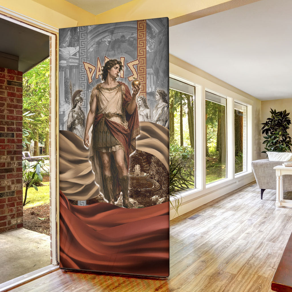 Judgement of Paris Door Cover Ancient Greek Mythology Classical Painting