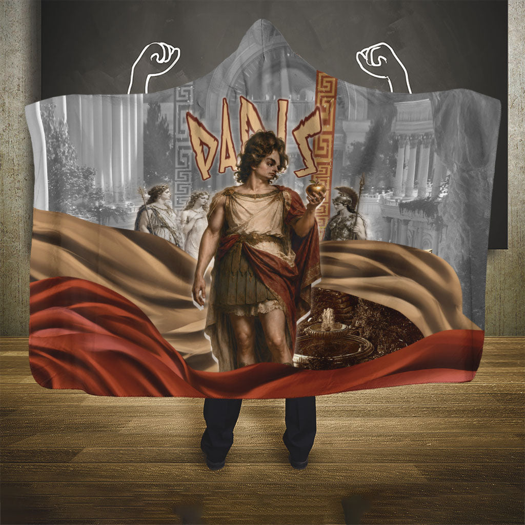 Judgement of Paris Hooded Blanket Ancient Greek Mythology Classical Painting