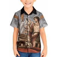 Judgement of Paris Kid Hawaiian Shirt Ancient Greek Mythology Classical Painting