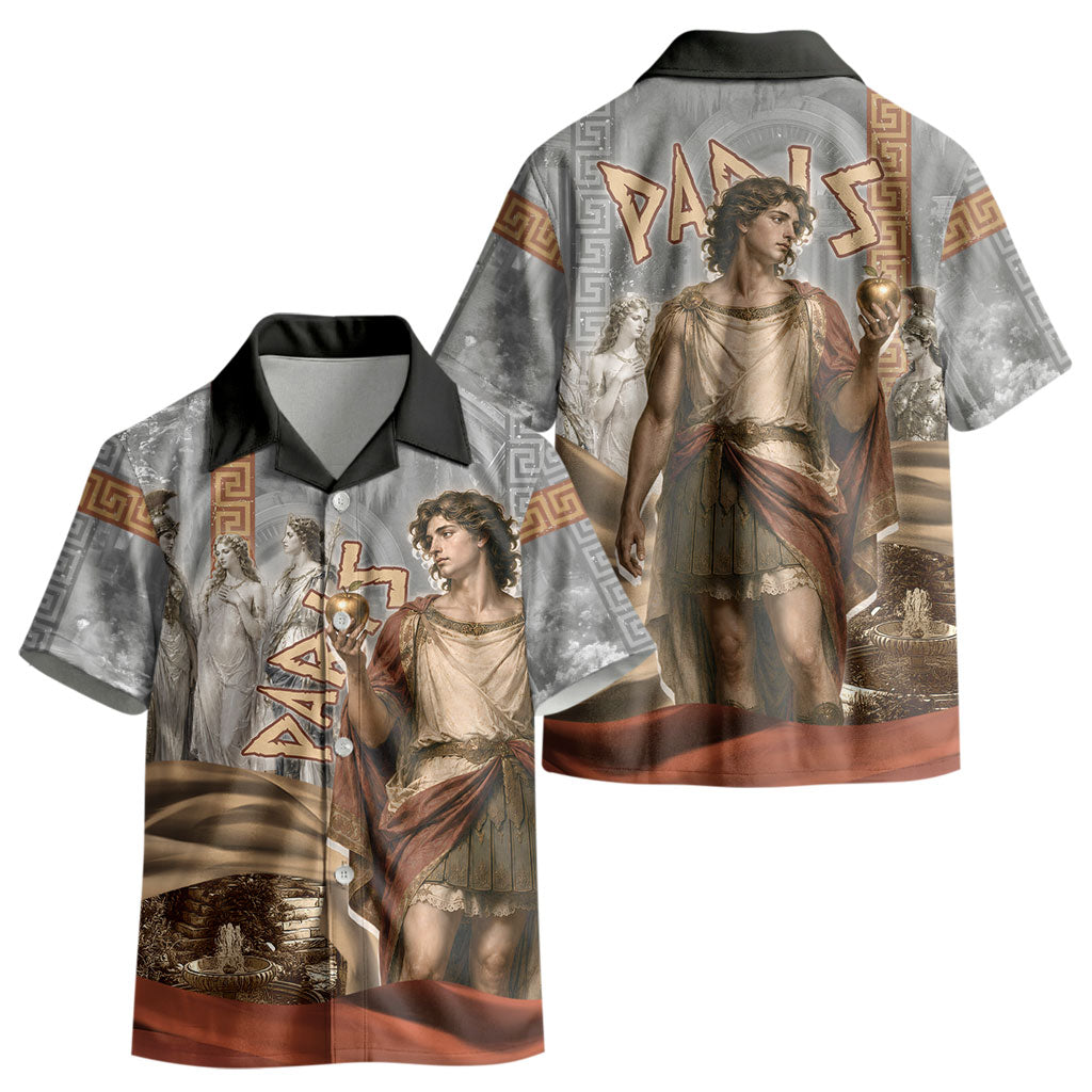 Judgement of Paris Kid Hawaiian Shirt Ancient Greek Mythology Classical Painting