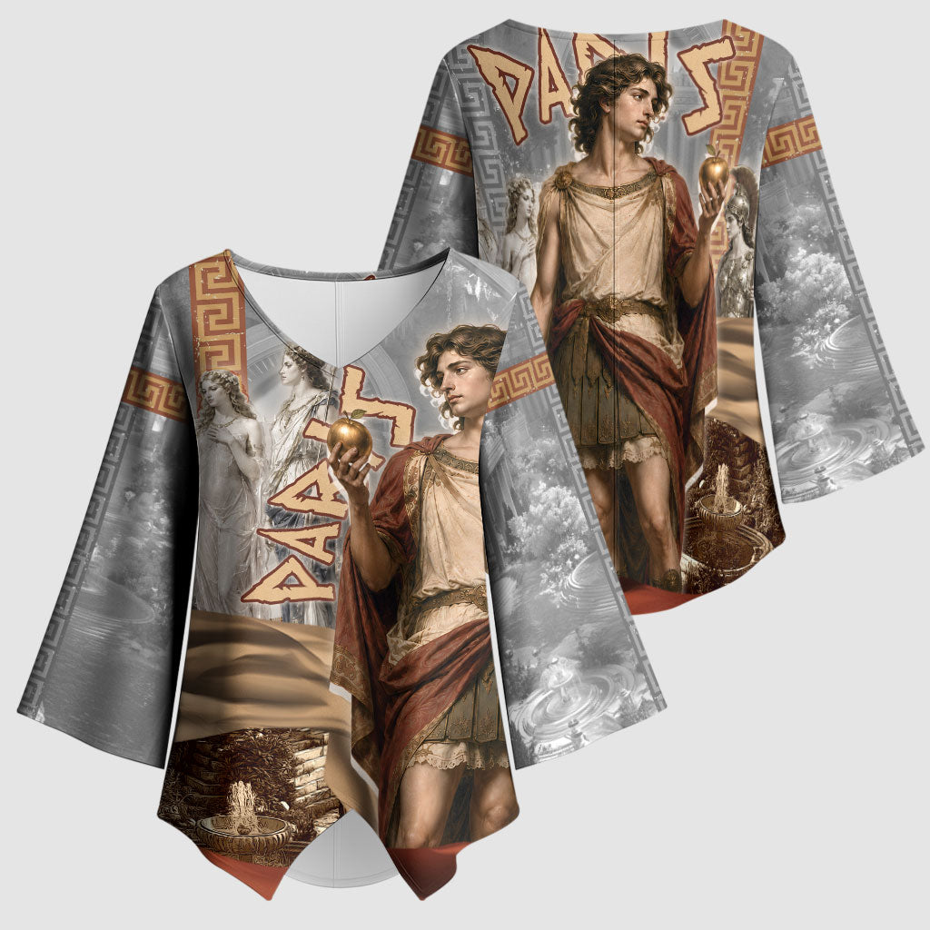 Judgement of Paris Kimono Sleeve Blouse Ancient Greek Mythology Classical Painting