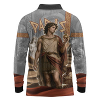 Judgement of Paris Long Sleeve Polo Shirt Ancient Greek Mythology Classical Painting