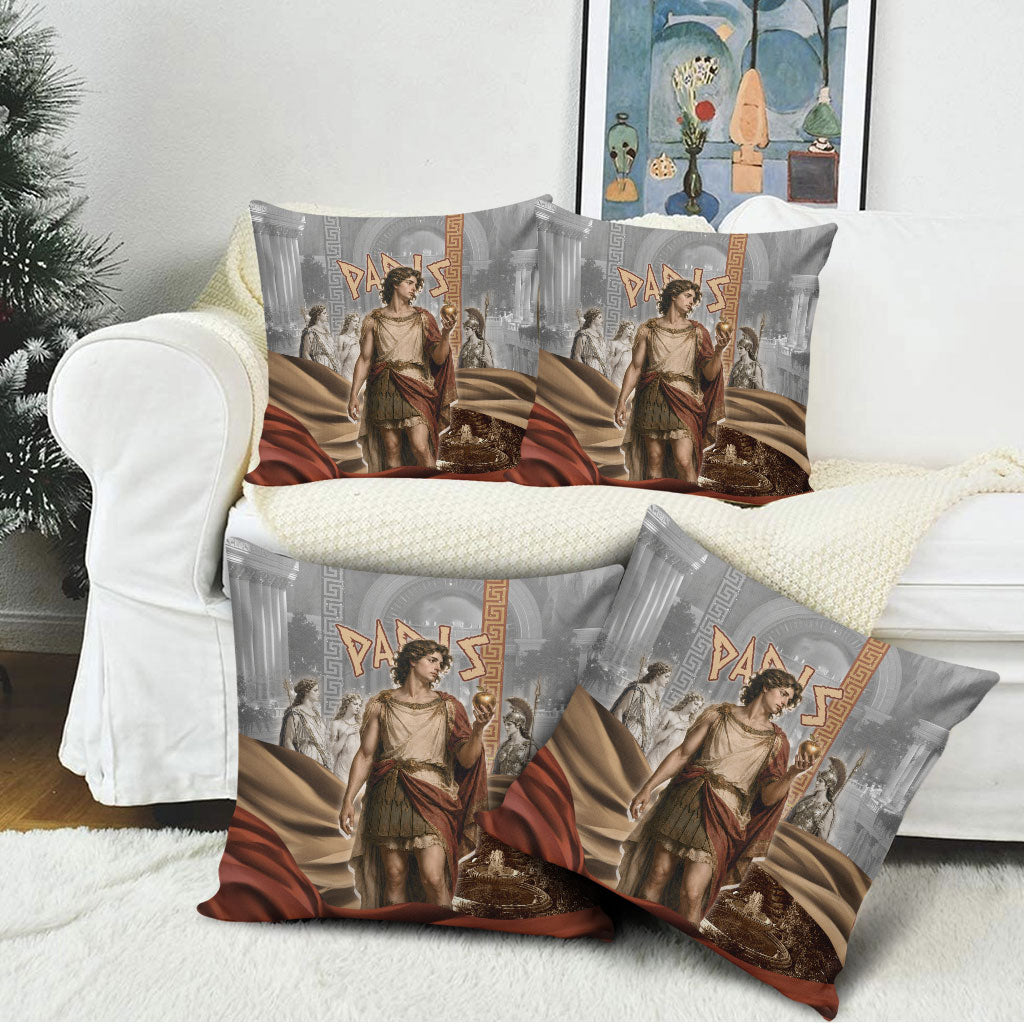 Judgement of Paris Pillow Cover Ancient Greek Mythology Classical Painting