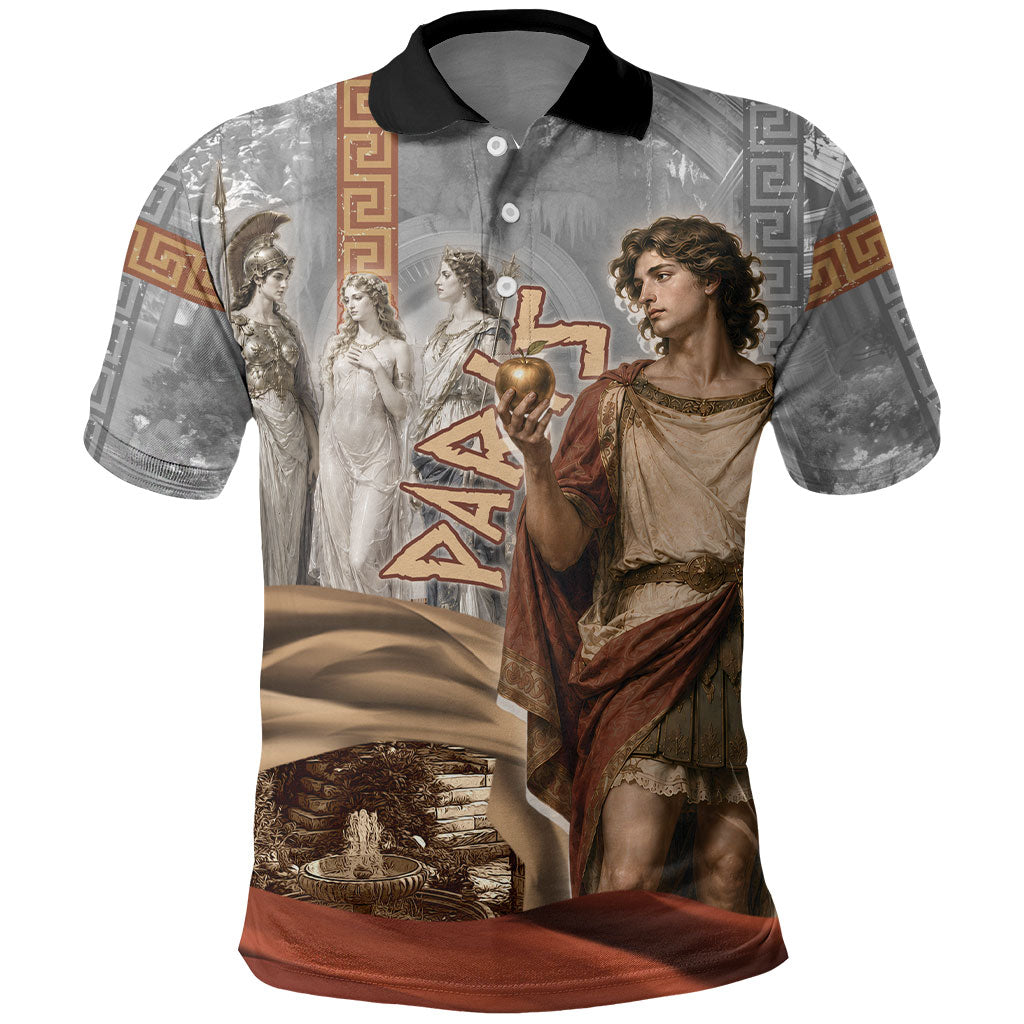Judgement of Paris Polo Shirt Ancient Greek Mythology Classical Painting