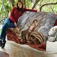 Judgement of Paris Quilt Ancient Greek Mythology Classical Painting