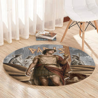 Judgement of Paris Round Carpet Ancient Greek Mythology Classical Painting