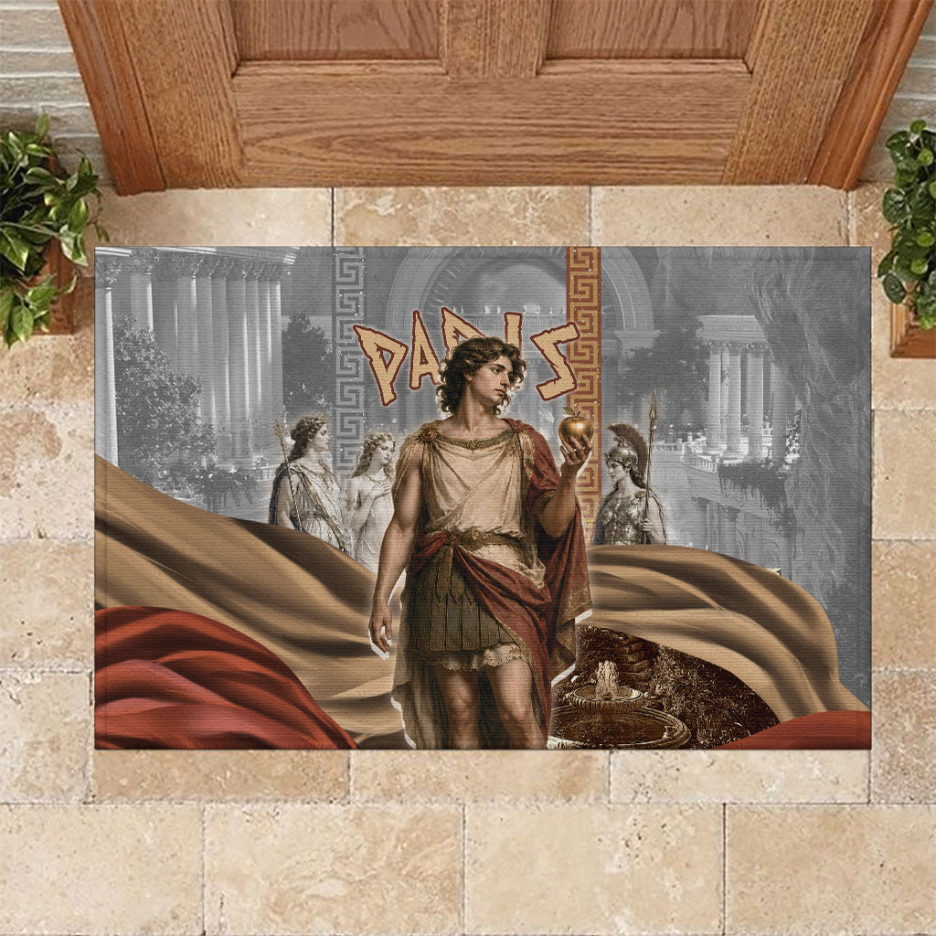 Judgement of Paris Rubber Doormat Ancient Greek Mythology Classical Painting
