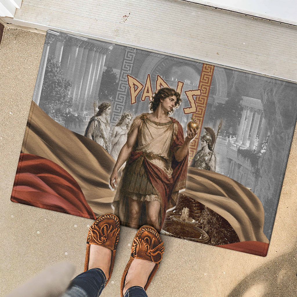 Judgement of Paris Rubber Doormat Ancient Greek Mythology Classical Painting
