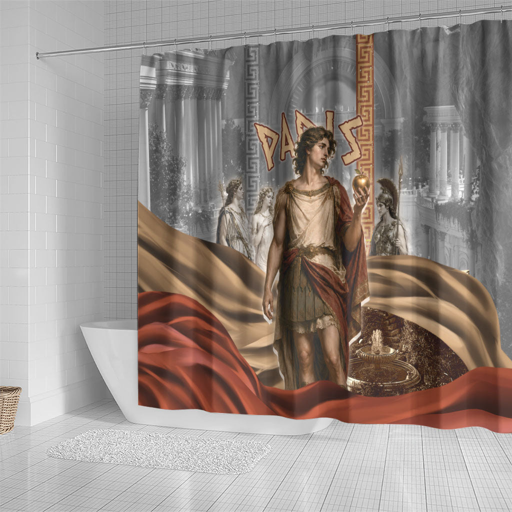 Judgement of Paris Shower Curtain Ancient Greek Mythology Classical Painting