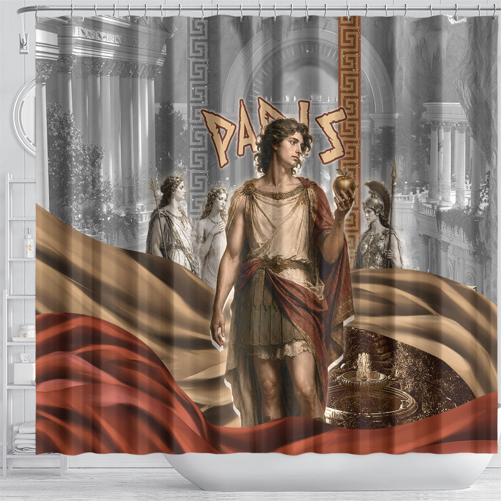Judgement of Paris Shower Curtain Ancient Greek Mythology Classical Painting