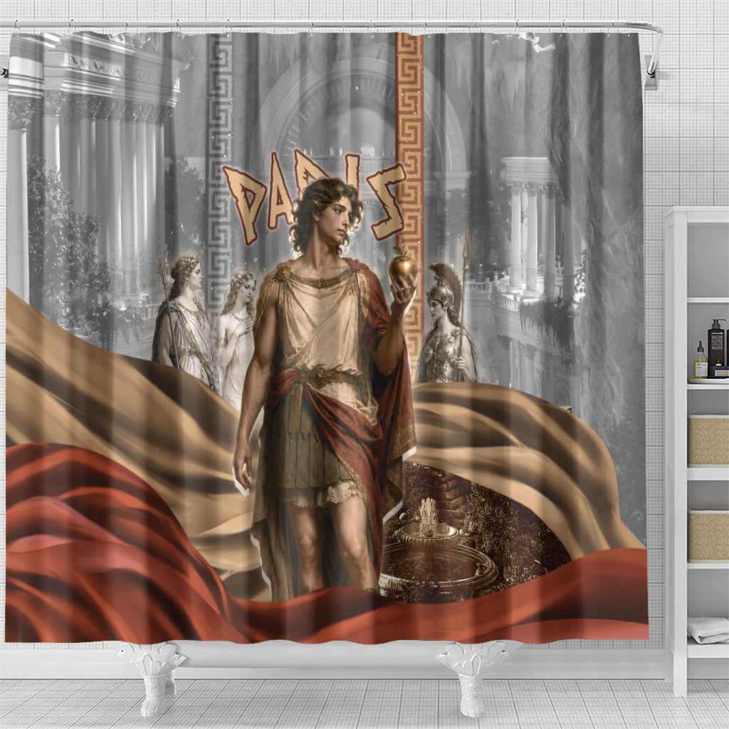Judgement of Paris Shower Curtain Ancient Greek Mythology Classical Painting