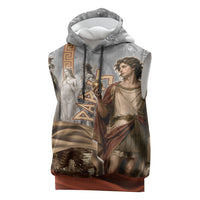 Judgement of Paris Sleeveless Hoodie Ancient Greek Mythology Classical Painting