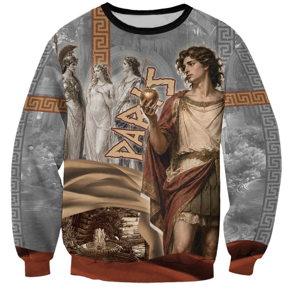 Judgement of Paris Sweatshirt Ancient Greek Mythology Classical Painting