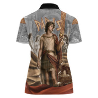 Judgement of Paris Women Polo Shirt Ancient Greek Mythology Classical Painting
