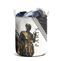 Paris Of Troy Laundry Basket Golden Apple Ancient Greek Mythology