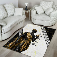Paris Of Troy Area Rug Golden Apple Ancient Greek Mythology