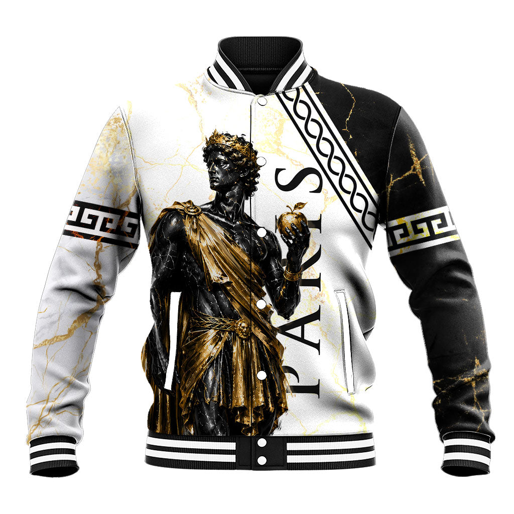 Paris Of Troy Baseball Jacket Golden Apple Ancient Greek Mythology