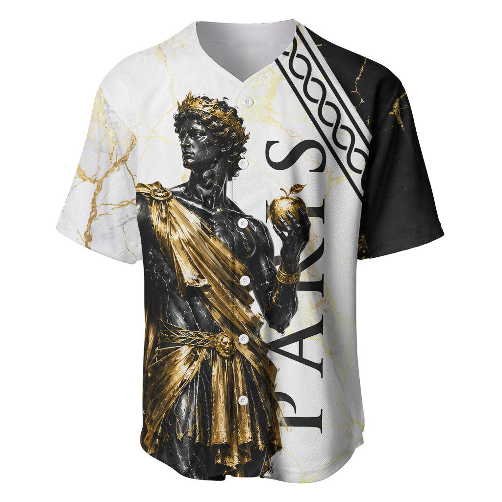 Paris Of Troy Baseball Jersey Golden Apple Ancient Greek Mythology
