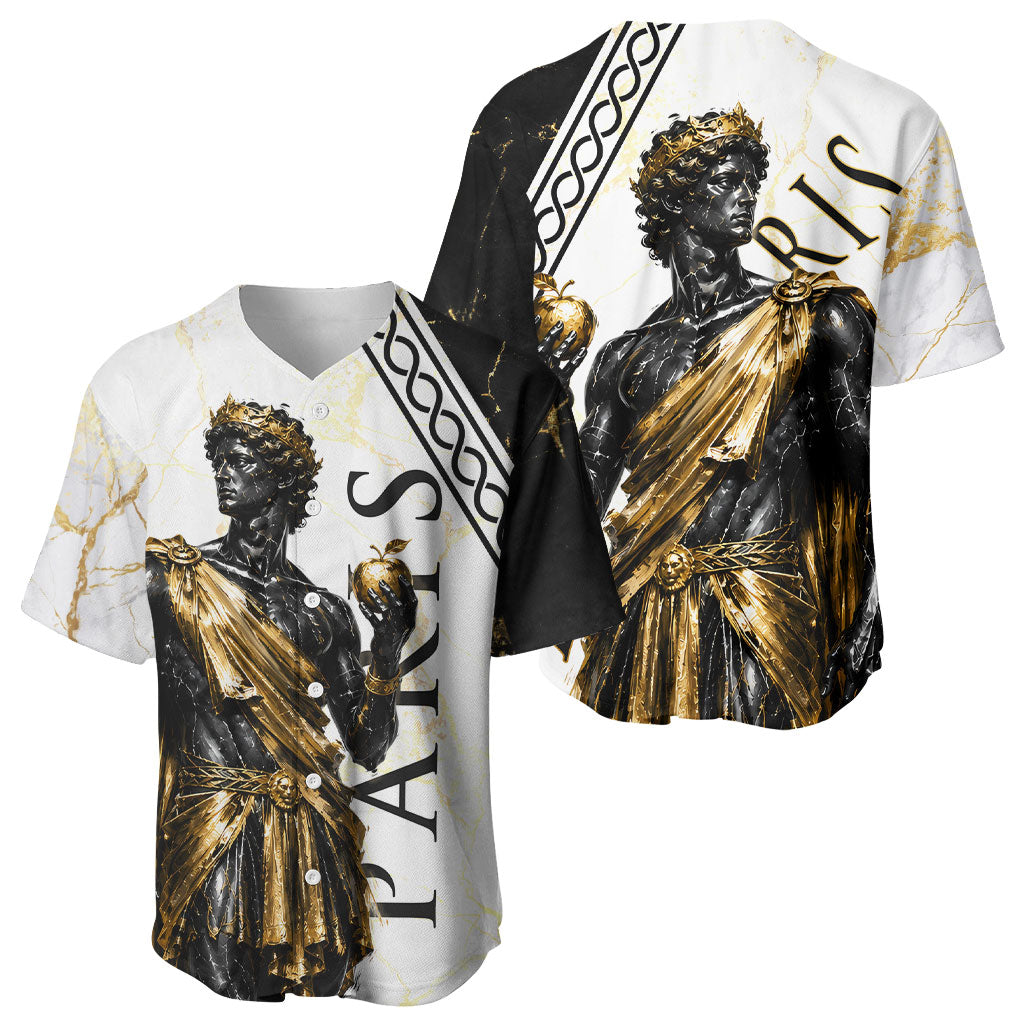 Paris Of Troy Baseball Jersey Golden Apple Ancient Greek Mythology