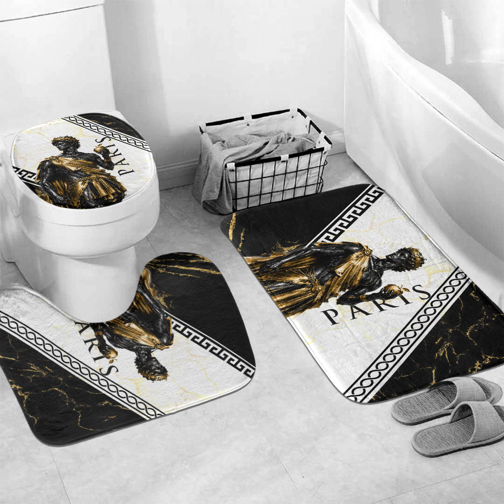 Paris Of Troy Bathroom Set Golden Apple Ancient Greek Mythology