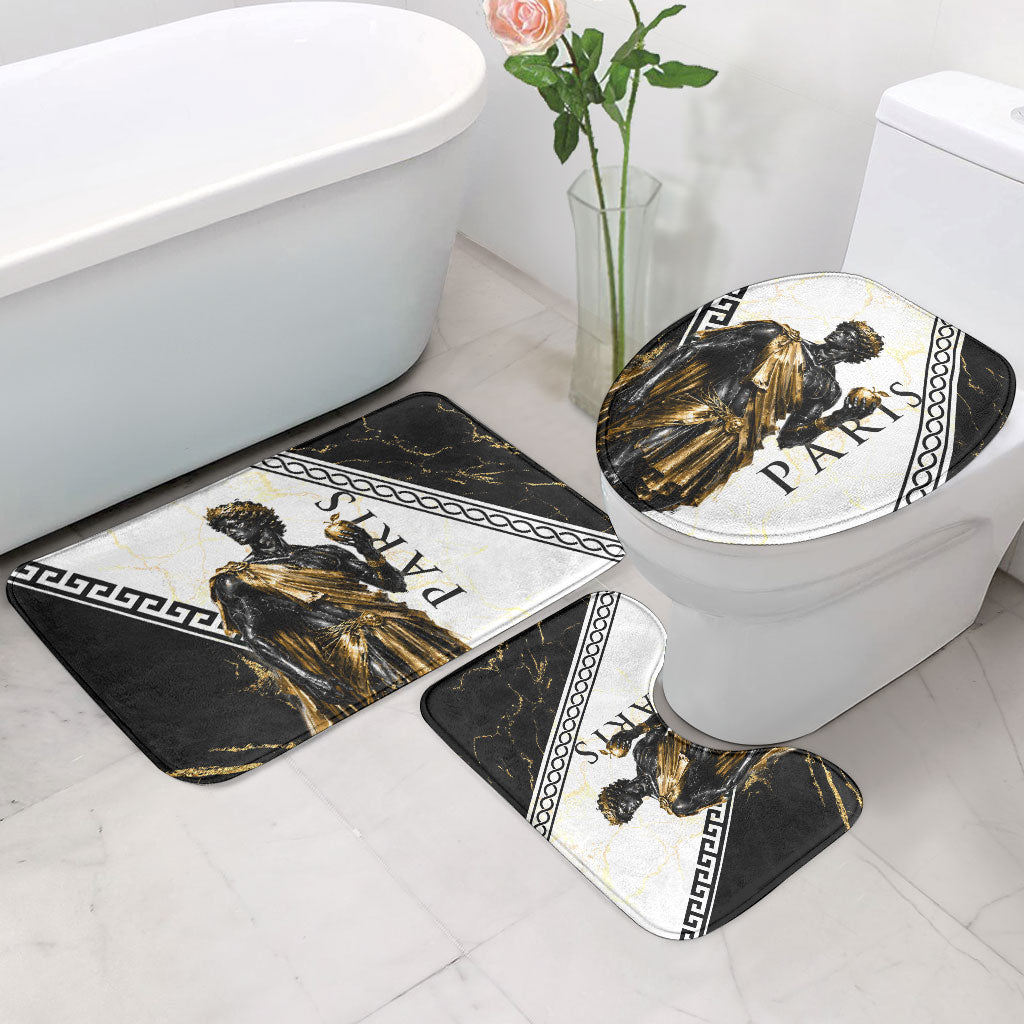 Paris Of Troy Bathroom Set Golden Apple Ancient Greek Mythology