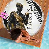 Paris Of Troy Beach Blanket Golden Apple Ancient Greek Mythology