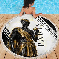 Paris Of Troy Beach Blanket Golden Apple Ancient Greek Mythology