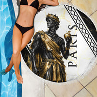 Paris Of Troy Beach Blanket Golden Apple Ancient Greek Mythology
