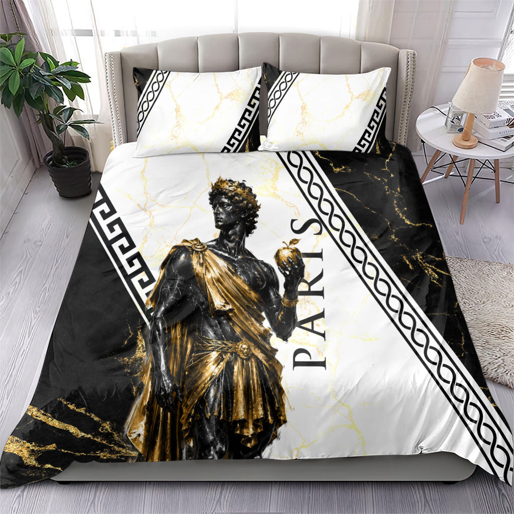 Paris Of Troy Bedding Set Golden Apple Ancient Greek Mythology