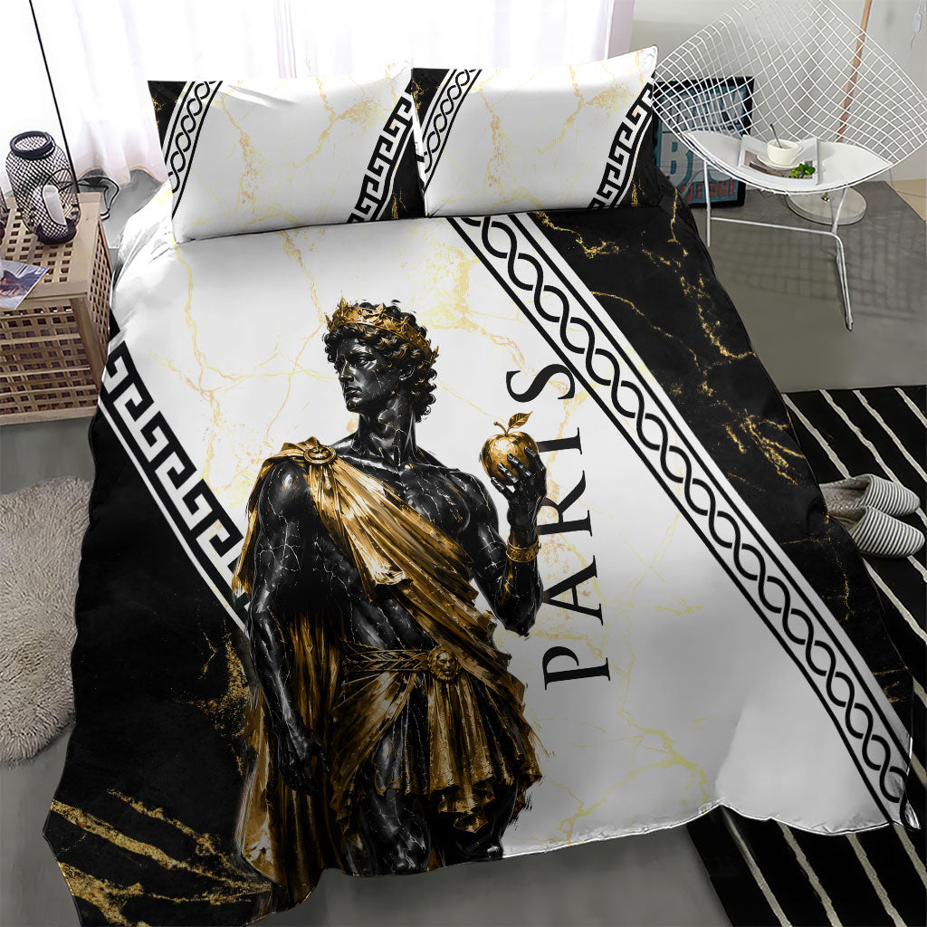 Paris Of Troy Bedding Set Golden Apple Ancient Greek Mythology