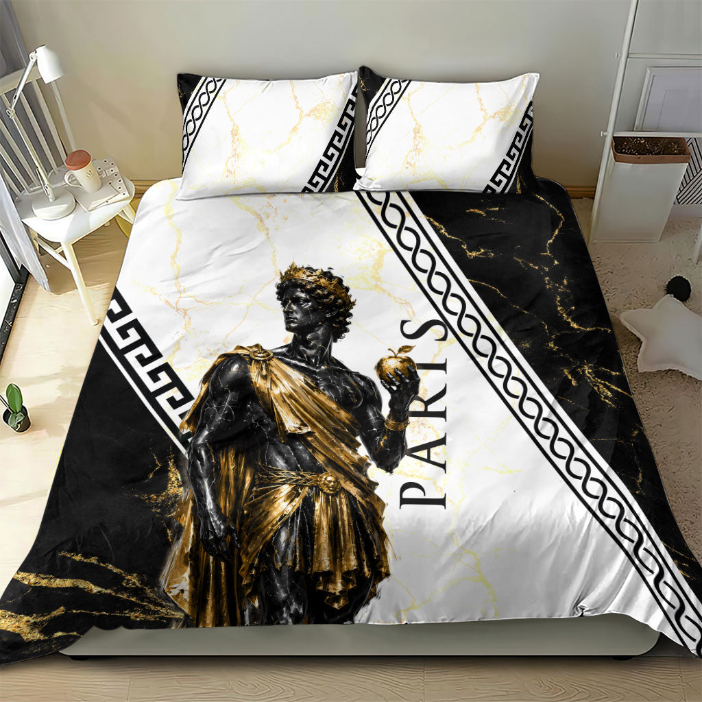 Paris Of Troy Bedding Set Golden Apple Ancient Greek Mythology